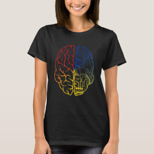 T-shirt Programmer Coder Geek de codage du cerveau