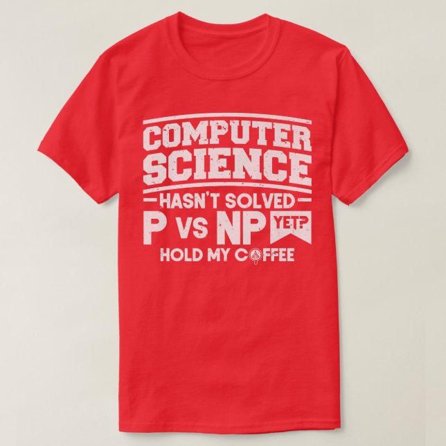 T-shirt Programmer Coding Informatique n'a pas résolu P (Design devant)