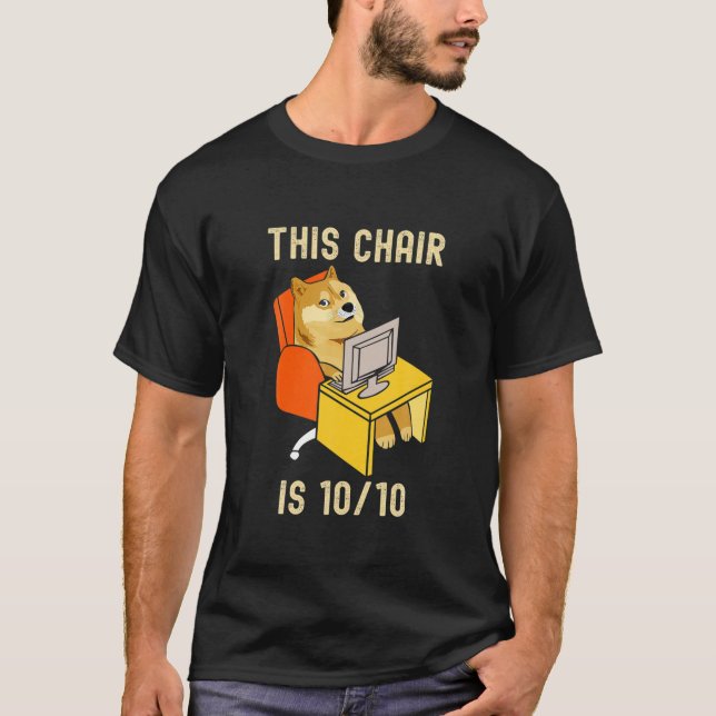 T-shirt Programmer Programmer Codage Nerd Shiba Inu Chien  (Devant)