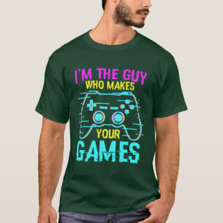 T-shirt Programmeur de jeu Dire cadeau