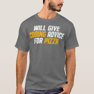 T-shirt Programmeur, développeur drôle donne des conseils 