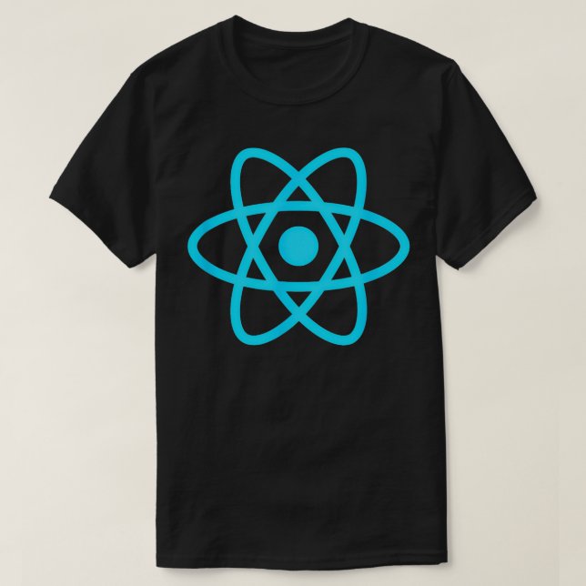 T-shirt Programmeur JavaScript ReactJS (Design devant)