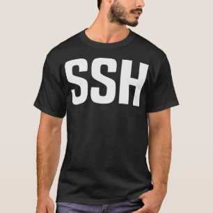 T-shirt Programmeur SSH Linu Webdev Programmation Web