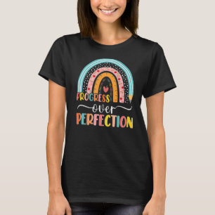 T-shirt Progrès sur la perfection Spirituel Enseignant Ens