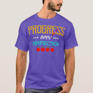 T-shirt Progrès sur l'enseignant motivationnel (56)