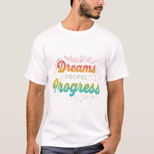 T-shirt Progression de la propagation des rêves