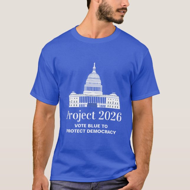 T-shirt Project 2026 Vote for Democracy (Devant)