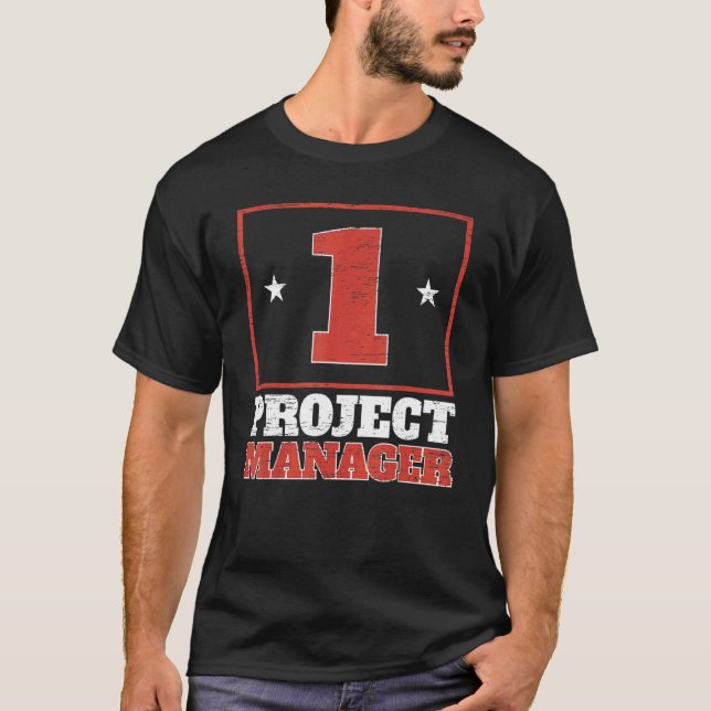 T-shirt Project Manager Job Project Management Profession  (Devant)