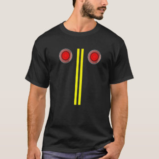 T-shirt Projecteurs Avec Marques Routières Costume Hallowe