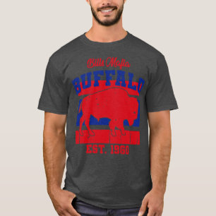 T-shirt Projet de loi Mafia Buffalo Est 1960 Style Vintage