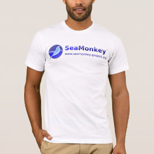 T-shirt Projet de SeaMonkey - logo horizontal