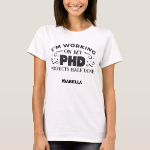 T-shirt Projets à moitié réalisés...