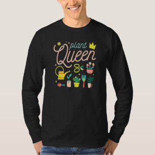 T-shirt Projette Queen Mama Of Plants Gardening Meme