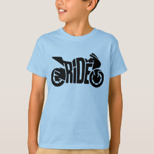 T-shirt Promenade à moto sportive