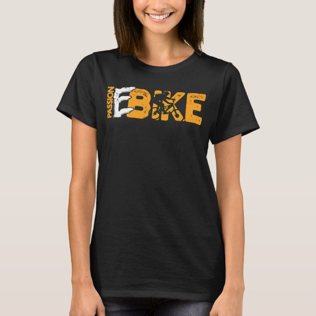 T-shirt Promenade à vélo à vélo à Passion Ebike (Devant)