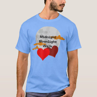 T-shirt Promenade au clair de lune de minuit
