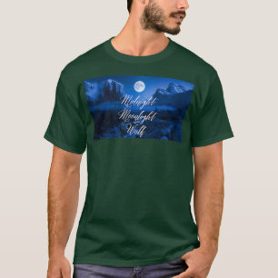 T-shirt Promenade au clair de lune de minuit114