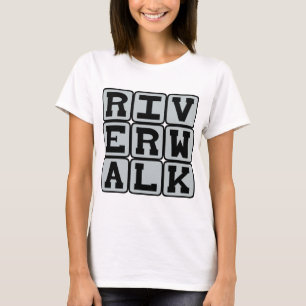 T-shirt Promenade de la rivière, San Antonio Strip