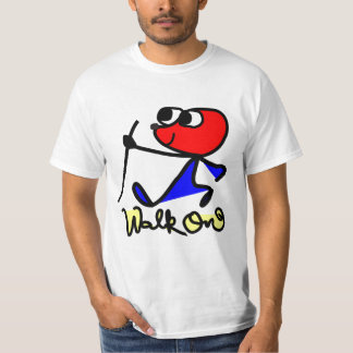 T-shirt Promenade dessus
