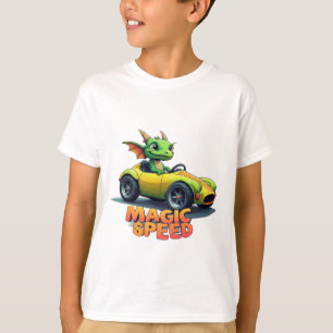 T-shirt 🚗 Promenade en voiture classique avec un joli dra