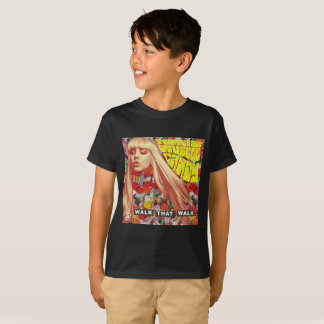 T-shirt Promenade qui marchent pièce en t graphique