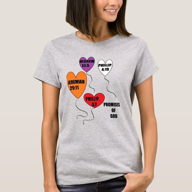 T-shirt Promesses de Dieu (Devant)