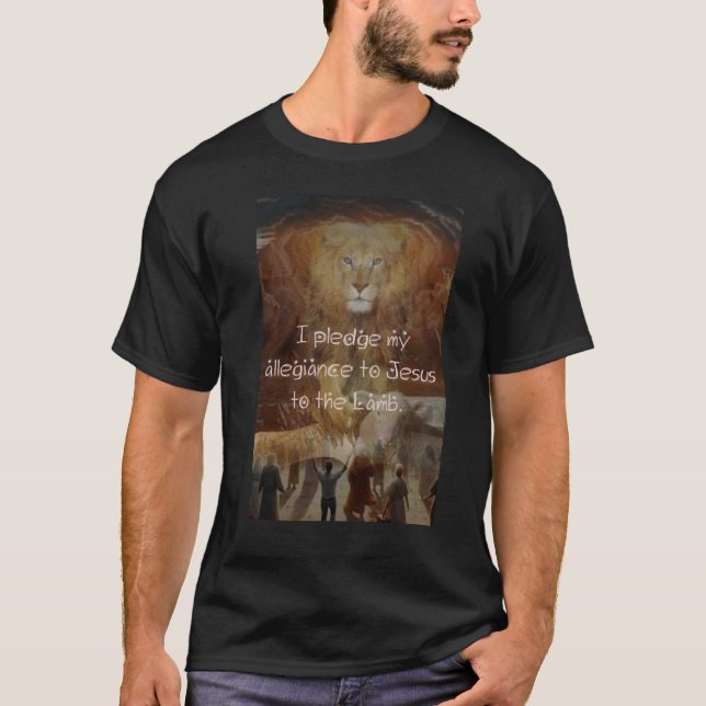 T-shirt Promis à Jésus (Devant)
