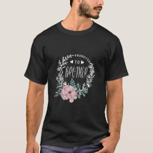 T-shirt Promoté À Fleurs Fleurs Fleurs Fleurs Fleurs Fête 