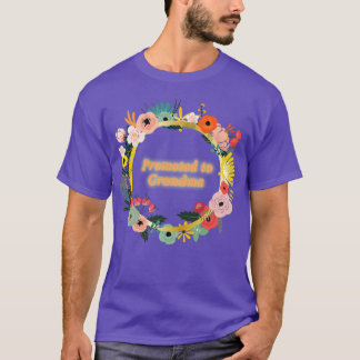 T-shirt Promoté au cadeau de grand-mère pour la journée de