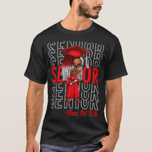 T-shirt Promotion 2026 Terminale 2026 Femmes Noires Filles