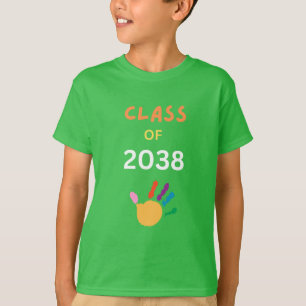 T-shirt Promotion 2038 avec peinture aux doigts