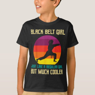 T-shirt Promotion de ceinture noire Funny Black Belt Karat