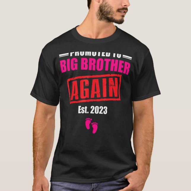 T-shirt Promu à Big Brother de nouveau Grossesse Annonce (Devant)