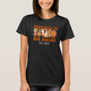 T-shirt Promu À Big Sister 2023 Grossesse Super Annou
