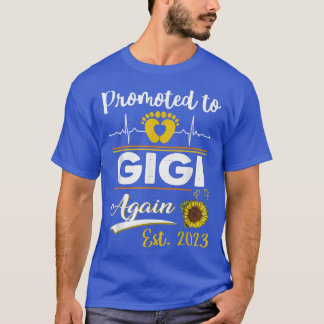 T-shirt Promu À Gigi De Nouveau Tournesol 2023 Nouveau Gig
