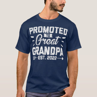 T-shirt Promu À Grand Grand-Père 2022 Grote Grote Anno
