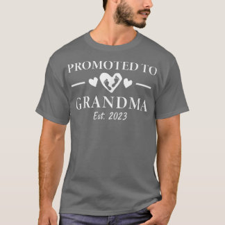 T-shirt Promu À Grand-Mère 2023 Grossesse De Grand-Mère An
