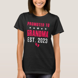 T-shirt Promu à grand-mère 2023 grossesse faire-part 1