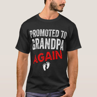 T-shirt Promu à grand-père de nouveau papa Grossesse annon