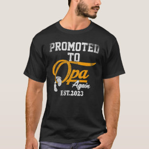 T-shirt Promu À La Fête des pères Opa De Nouveau 2023