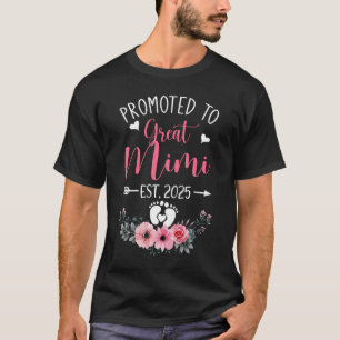 T-shirt Promu À La Grande Mimi Est 2025 Chemise De Fête De
