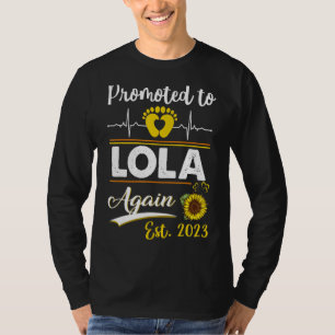T-shirt Promu À Lola 2023 Tournesol Nouvelle Lola 1