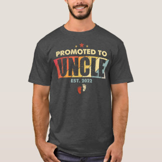 T-shirt Promu à l'oncle Est 2022 Hommes Vintage première f