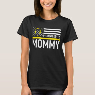 T-shirt Promu À Maman Première Fois Maman 911 Dispatcher U