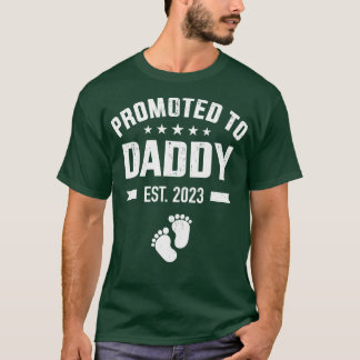 T-shirt Promu à nouveau papa 2023 bientôt être père pères
