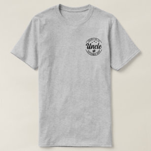 T-shirt Promu à oncle Faire-part de grossesse personnalisé