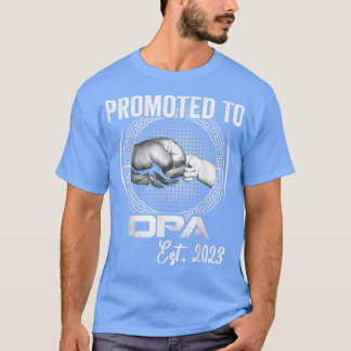 T-shirt Promu à Opa Est 2023 Annonce de grossesse amusante
