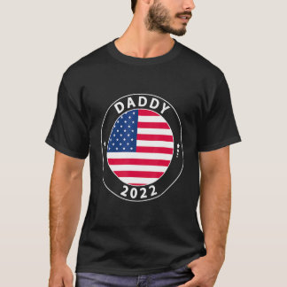 T-shirt Promu À Papa 2022 Fête des pères Nouveau Papa Anno
