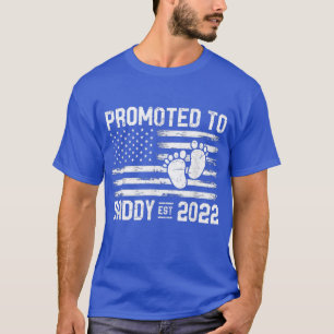 T-shirt Promu À Papa 2022 Première Fête des pères Nouveau