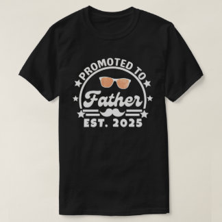 T-shirt Promu au Père Est. 2025 - Nouveau père